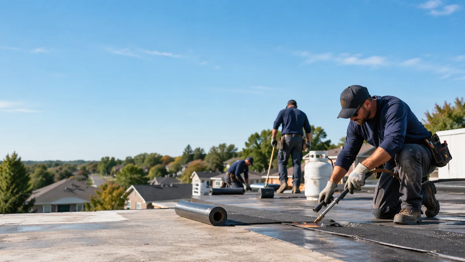 Flat Roof Leak Repair providers in Lockridge, IA
